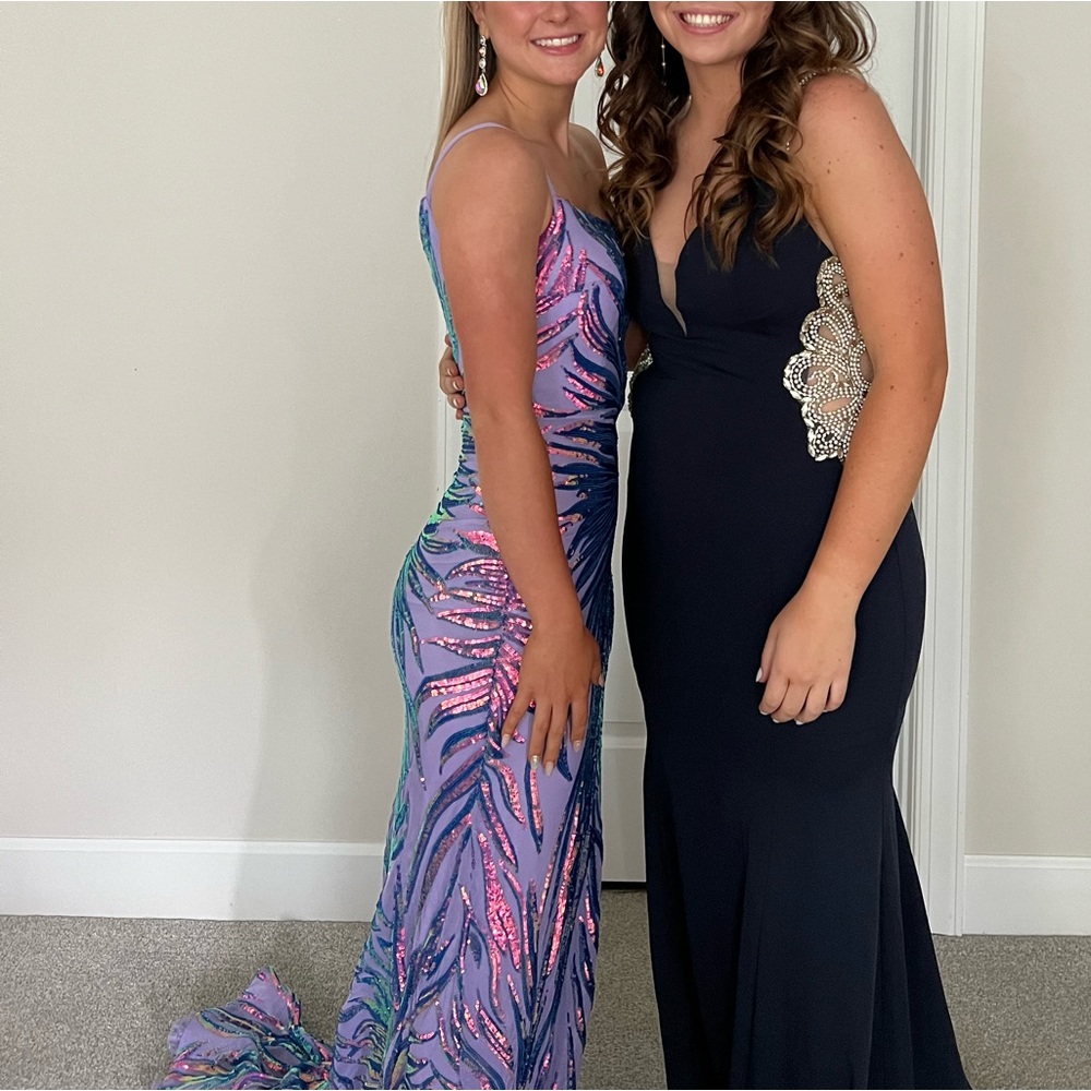 Purple Iridescent Jovani Dress size 00